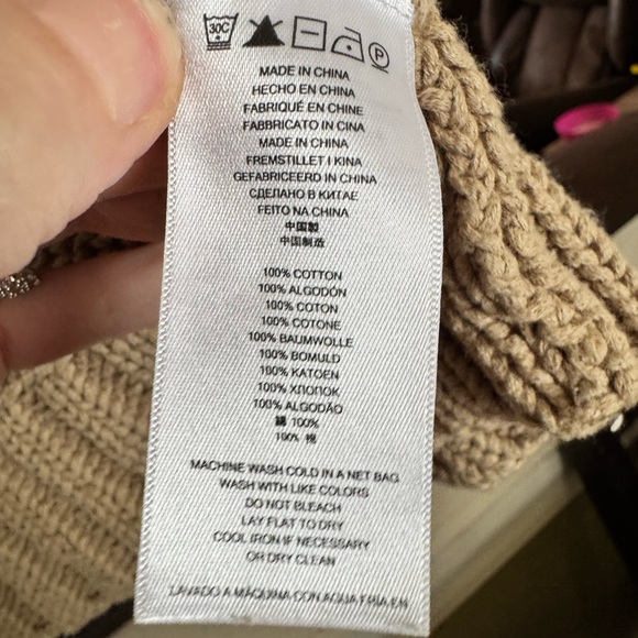 Michael Kors Beige Women's Knitted Cardigan - Picture 9 of 13